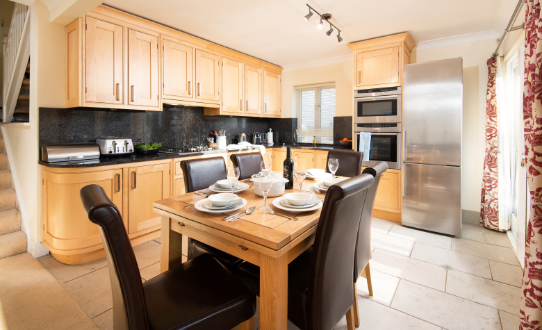 Kitchen, Boatman's Cottage, Newton Holiday Cottages, Northumberland Kitchen