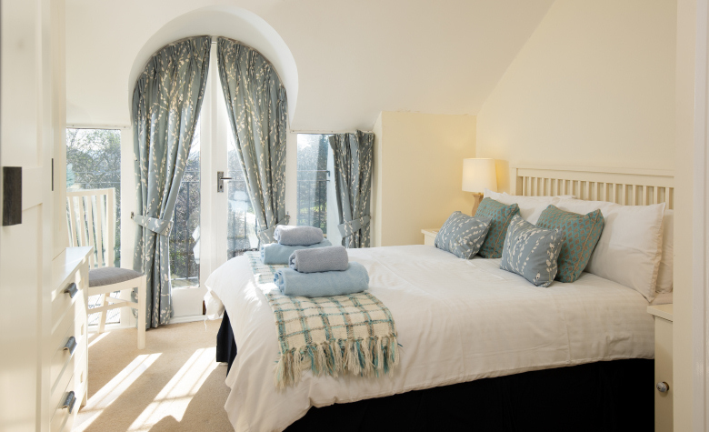 Master Bedroom, Boatman's Cottage, Newton Holiday Cottages, Northumberland Master Bedroom