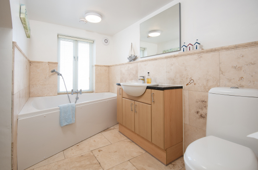 Bathroom, Boatman's Cottage, Newton Holiday Cottages, Northumberland Bathroom